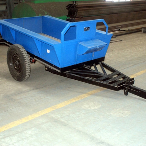 農(nóng)用手扶手動(dòng)后翻自卸拖車(chē)
